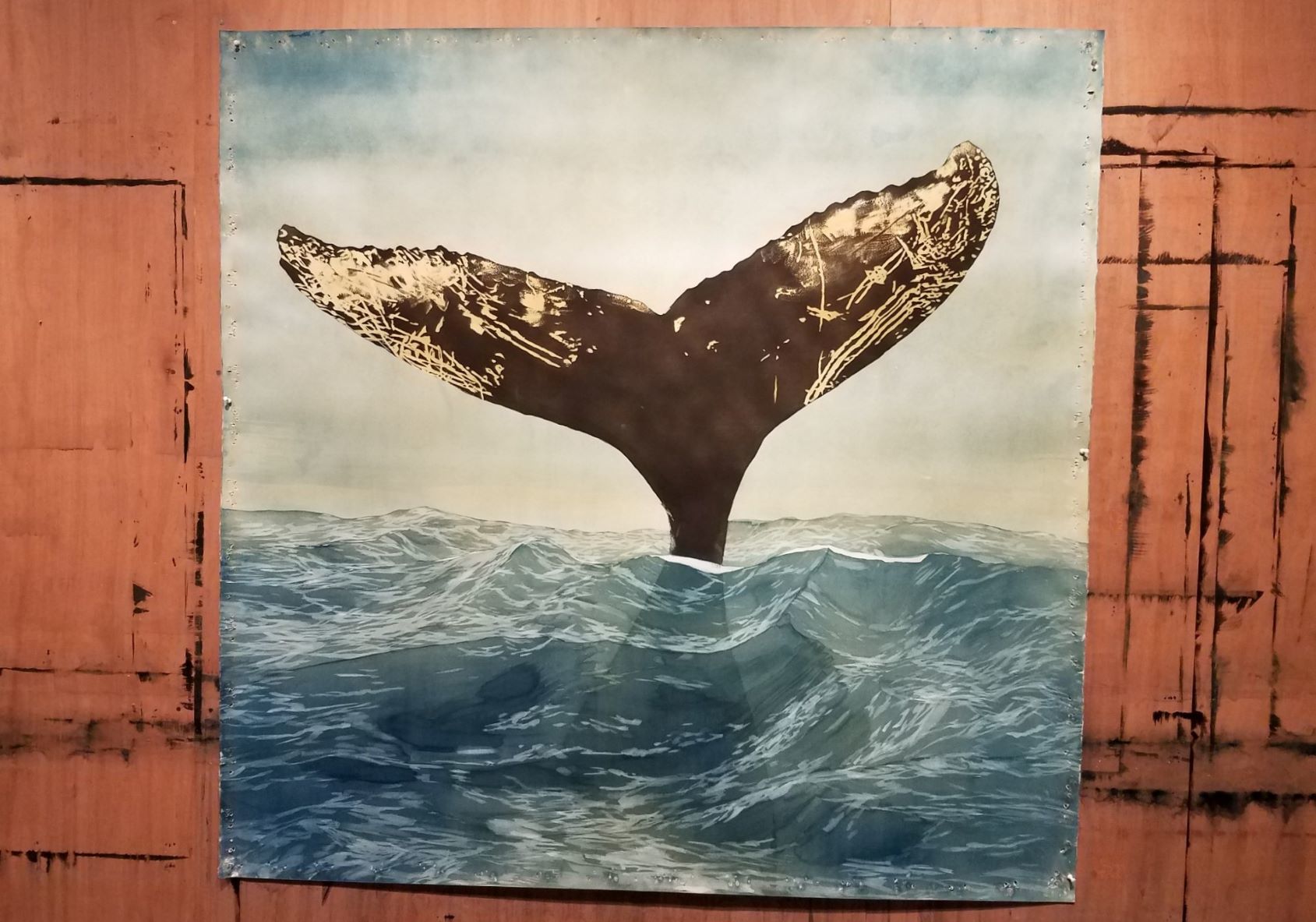 Whale Tail (Deep Water) by Casey Roberts